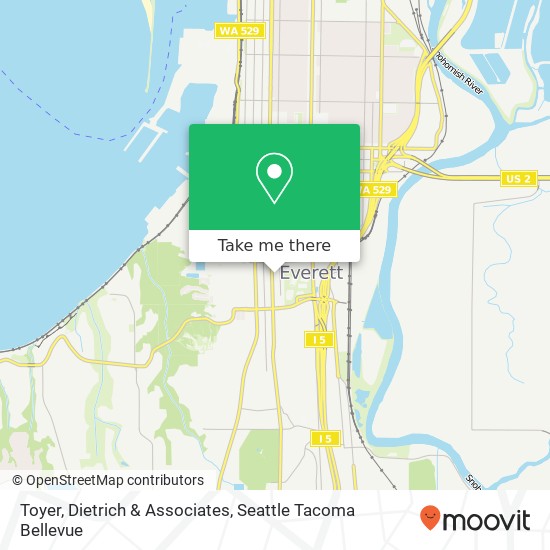 Toyer, Dietrich & Associates map