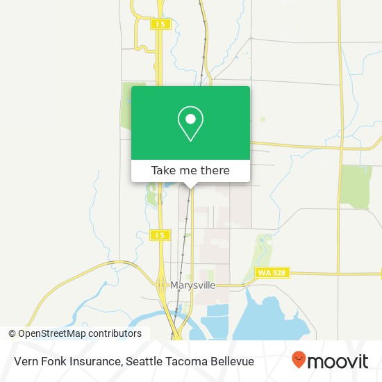 Vern Fonk Insurance map