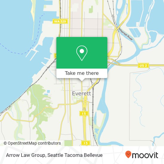 Arrow Law Group map