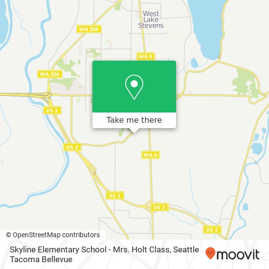 Mapa de Skyline Elementary School - Mrs. Holt Class