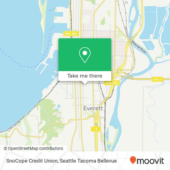 SnoCope Credit Union map