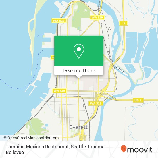 Tampico Mexican Restaurant map