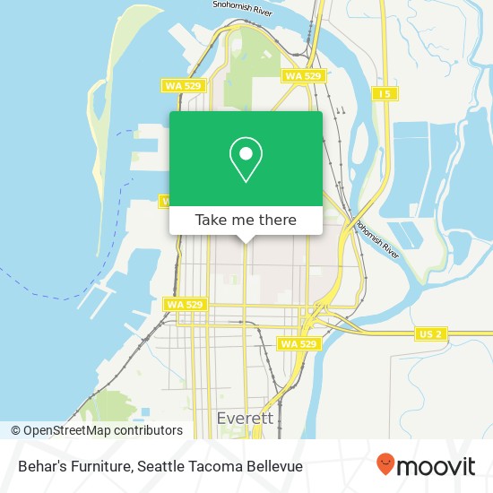 Mapa de Behar's Furniture