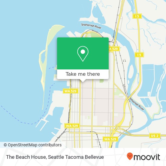 The Beach House map