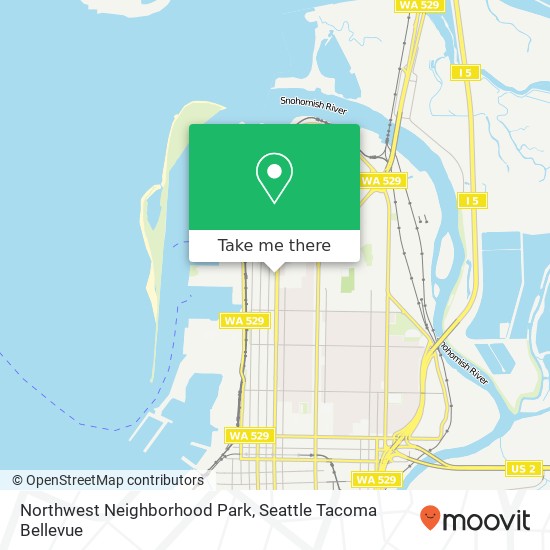 Northwest Neighborhood Park map