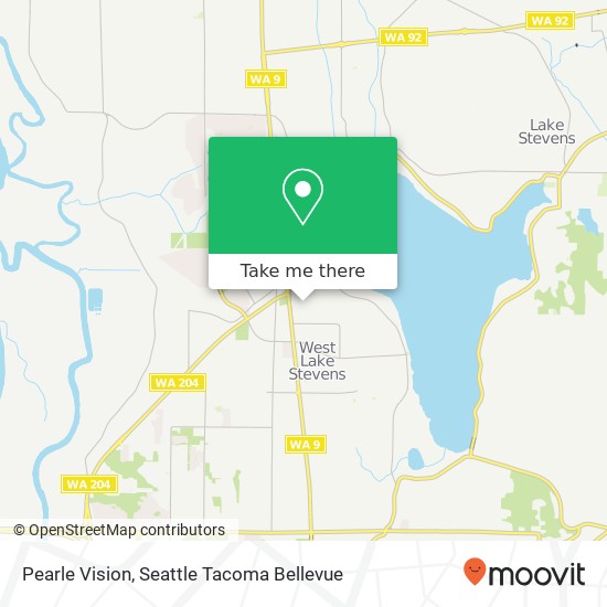 Pearle Vision map