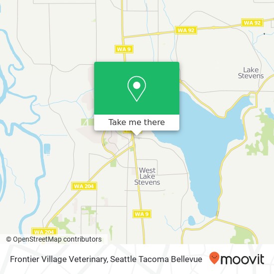 Mapa de Frontier Village Veterinary