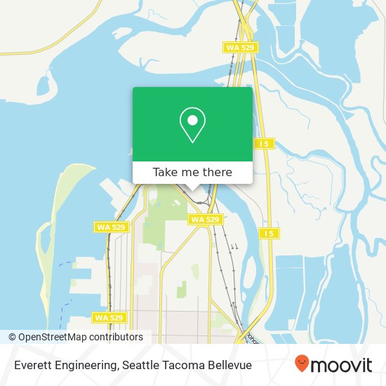 Everett Engineering map