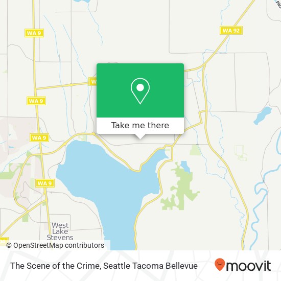 The Scene of the Crime map