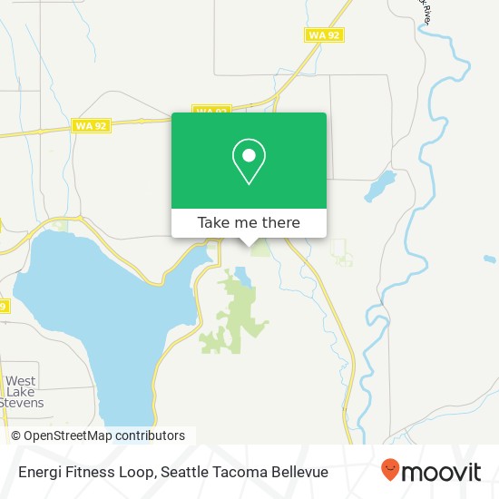 Energi Fitness Loop map