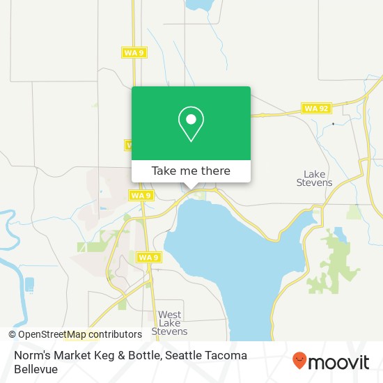 Norm's Market Keg & Bottle map
