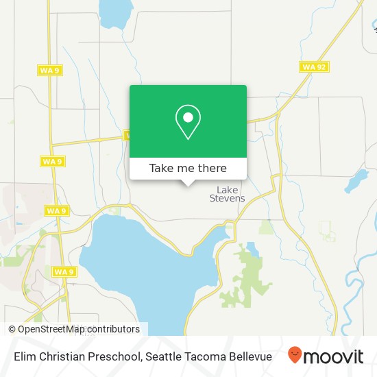 Mapa de Elim Christian Preschool