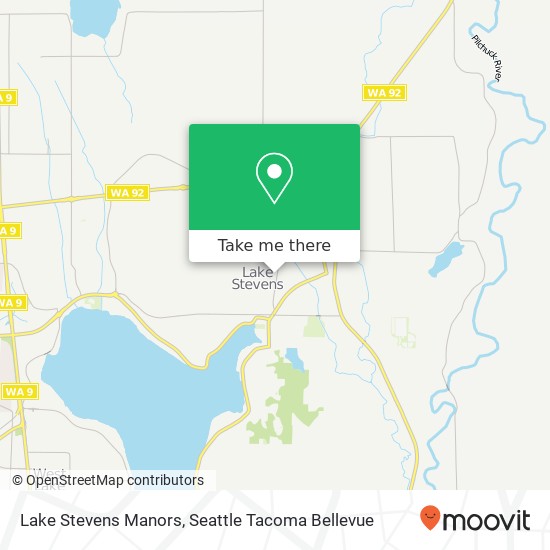 Lake Stevens Manors map