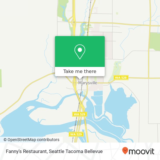 Mapa de Fanny's Restaurant
