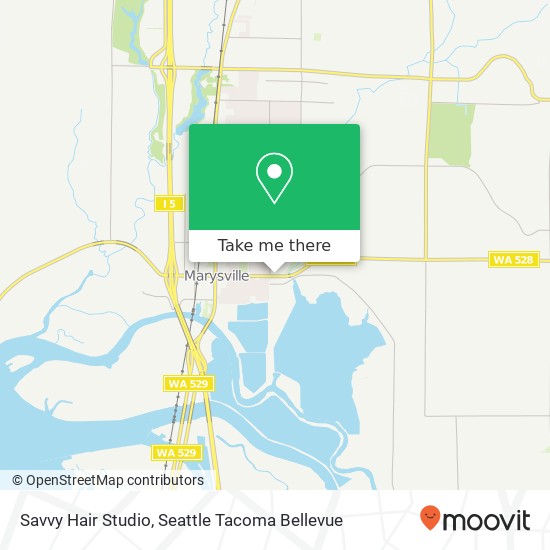 Savvy Hair Studio map