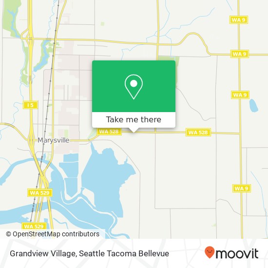 Mapa de Grandview Village