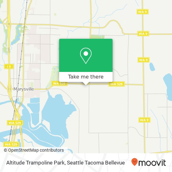 Mapa de Altitude Trampoline Park
