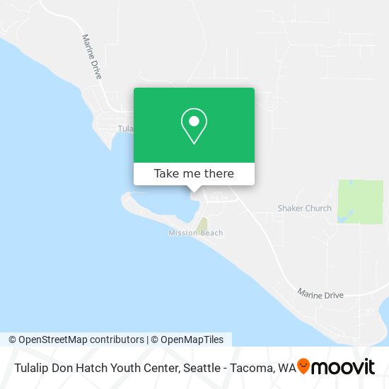 Tulalip Don Hatch Youth Center map