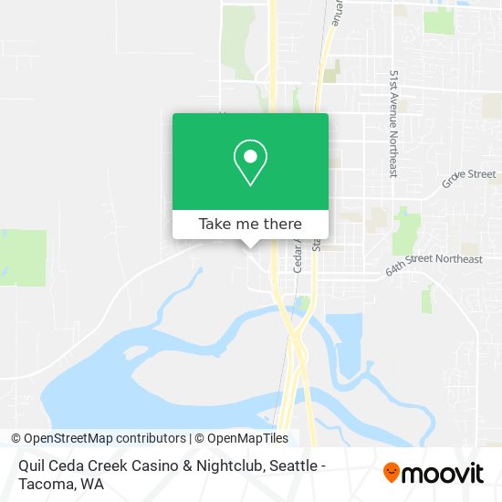 Quil Ceda Creek Casino & Nightclub map