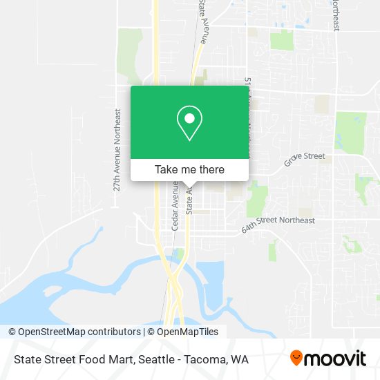 State Street Food Mart map