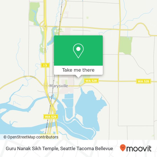 Guru Nanak Sikh Temple map