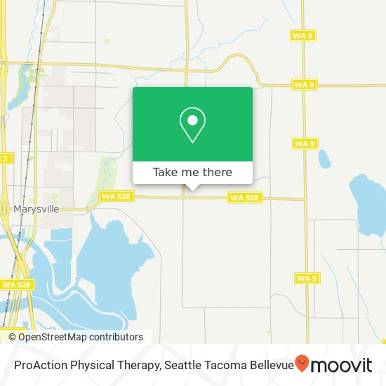 ProAction Physical Therapy map