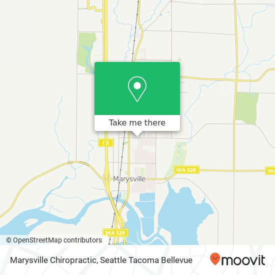 Marysville Chiropractic map