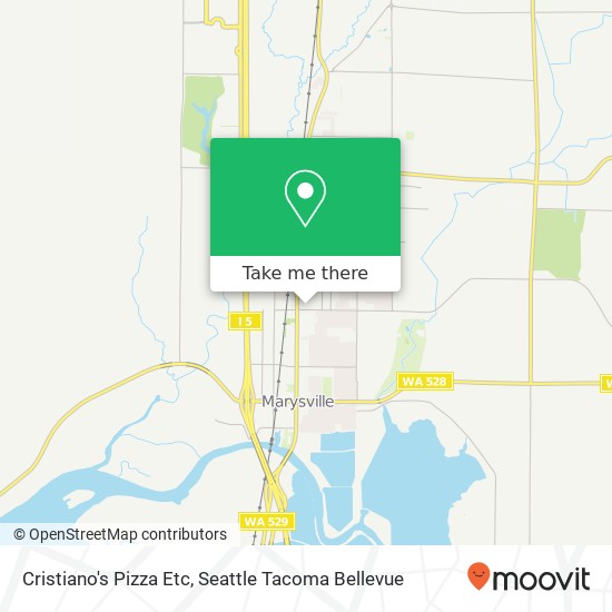 Cristiano's Pizza Etc map