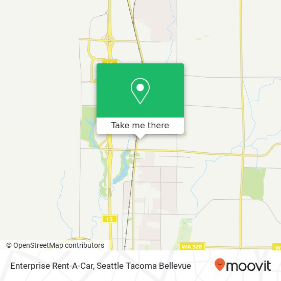 Enterprise Rent-A-Car map