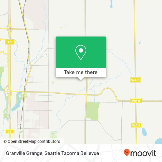 Granville Grange map