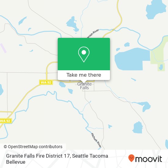 Mapa de Granite Falls Fire District 17