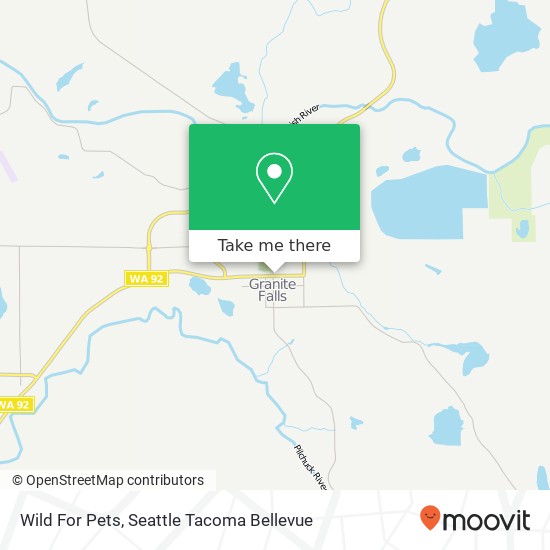 Wild For Pets map