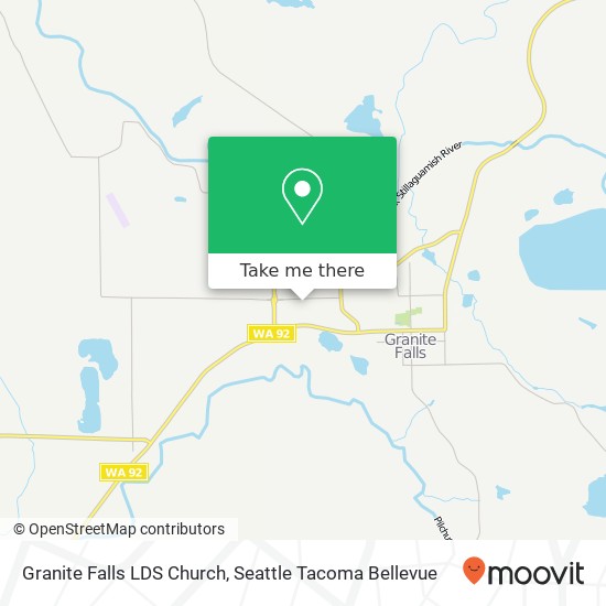 Mapa de Granite Falls LDS Church