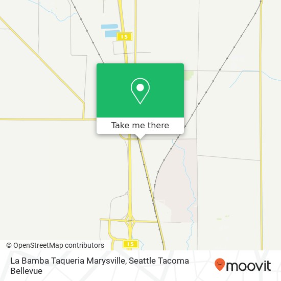 La Bamba Taqueria Marysville map