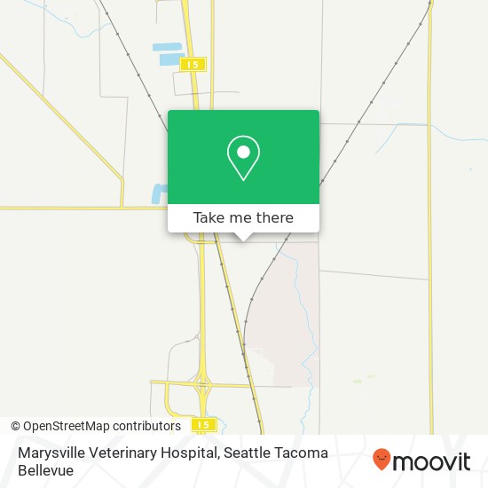 Mapa de Marysville Veterinary Hospital