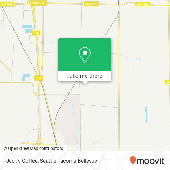 Jack's Coffee map