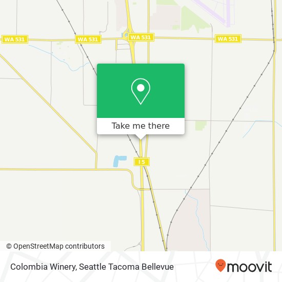 Colombia Winery map