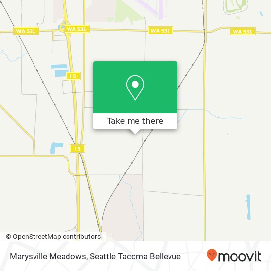 Marysville Meadows map