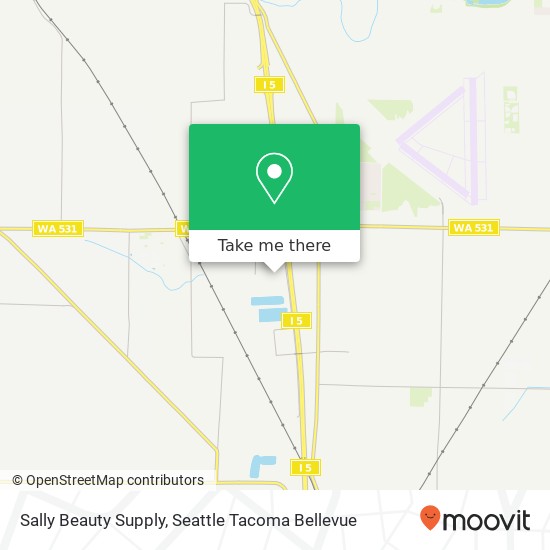 Sally Beauty Supply map