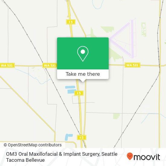 Mapa de OM3 Oral Maxillofacial & Implant Surgery