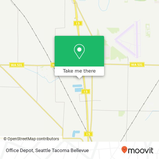 Office Depot map