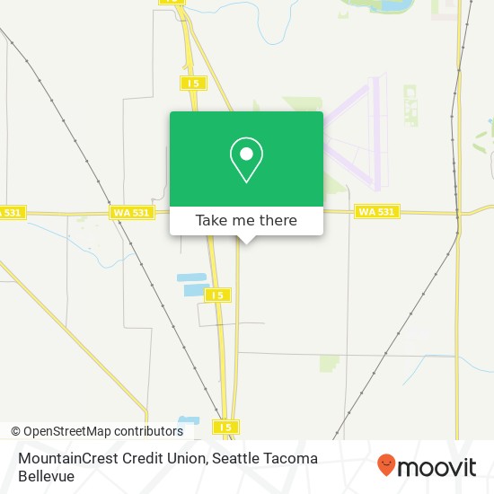 MountainCrest Credit Union map