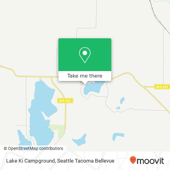 Mapa de Lake Ki Campground