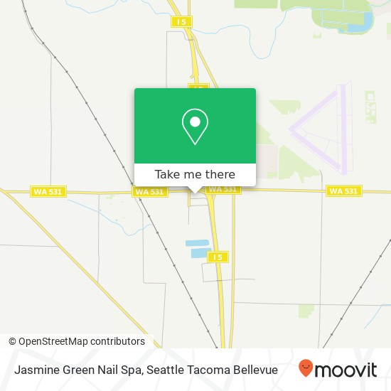 Jasmine Green Nail Spa map
