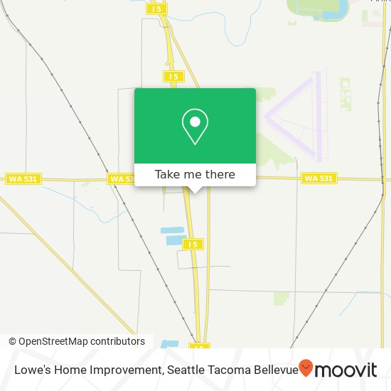 Lowe's Home Improvement map