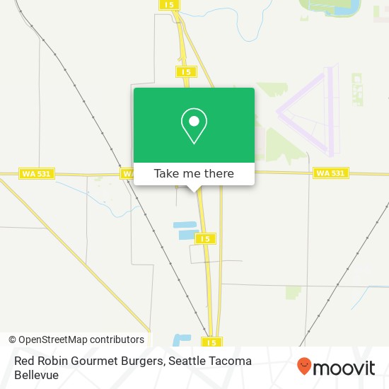 Red Robin Gourmet Burgers map