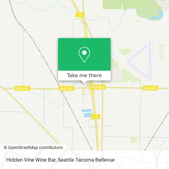Mapa de Hidden Vine Wine Bar