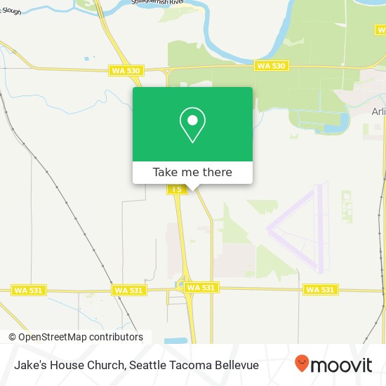 Jake's House Church map