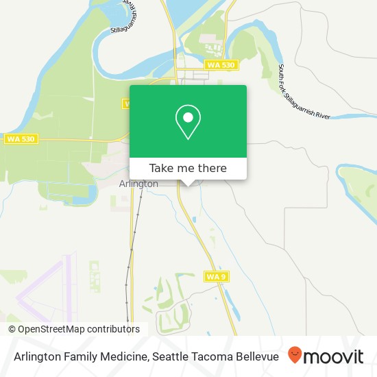 Arlington Family Medicine map