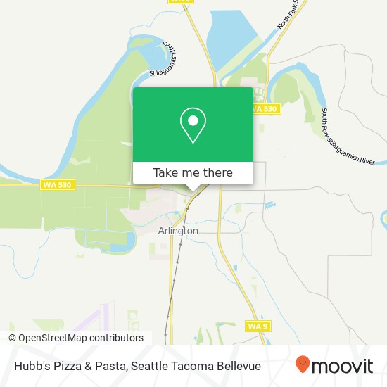 Mapa de Hubb's Pizza & Pasta